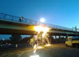 Rückbau Brücke B100 Halle