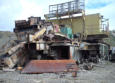 Zerlegung einer 700 t Brechanlage